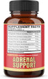 agobi 7in1 Adrenal Support Supplement - Concentrated Ashwagandha, Panax Ginseng, Rhodiola Rosea & More, 60 Capsules for