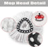 Spin Mop Head, Base, Handle Replacement for O-Ceda EasyWring Microfiber Spin Mop Combo Set