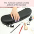 Manicure Hand Cushion Pillow Pad, Portable Nail Table Hand Cushion for Nail Art Tools and Nail SPA