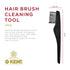 Kent LPC2 Hair Brush Cleaning Tool, Hairbrush Cleaner Rake for Removing Hair and Dandruff