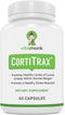 VitaMonk CortiTrax Natural Cortisol Blocker - Doctor Formulated Cortisol Support & Reducer - 60 Capsule Supplement