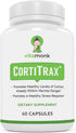 VitaMonk CortiTrax Natural Cortisol Blocker - Doctor Formulated Cortisol Support & Reducer - 60 Capsule Supplement