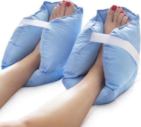 DMI Heel Cushion Protector Pillow to Relieve Pressure from Sores and Ulcers,
