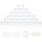 ZEJIA 3 Gram Sample Containers with Lids - 25 Count Tiny Jars, 3ML Makeup Cosmetic Containers for Beauty Products