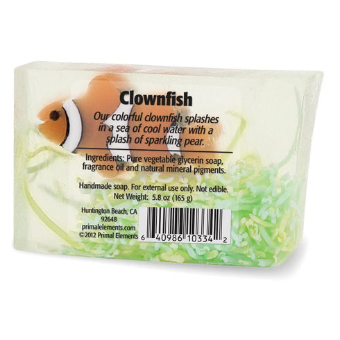 Primal Elements Clownfish Soap Bar, 6.0 Ounce
