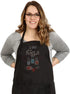 Plum Hill I Do Nails Cute Nail Tech Apron for Women - Salon Cosmetology Apron for Nail Technicians