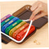 Weekly Pill Organizer Multi-Grid Medicine Case Portable Travel Pill Box Small Organizer with Colorful Compartments