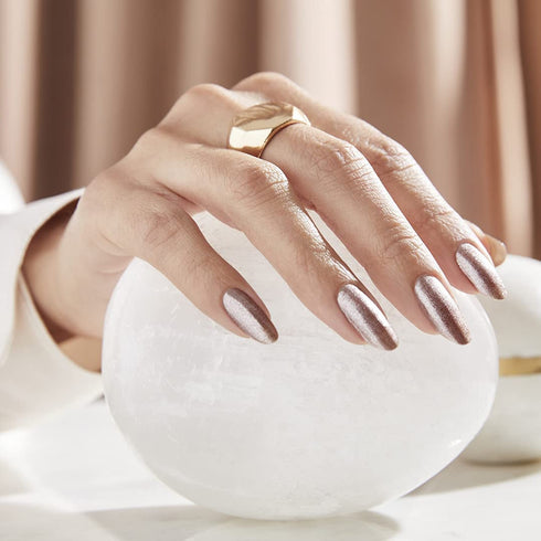 OPI Nail Lacquer Nail Polish - Sheer Light Nude Shimmer, Chip Resistant, Vegan, Fast Drying, Streak Free