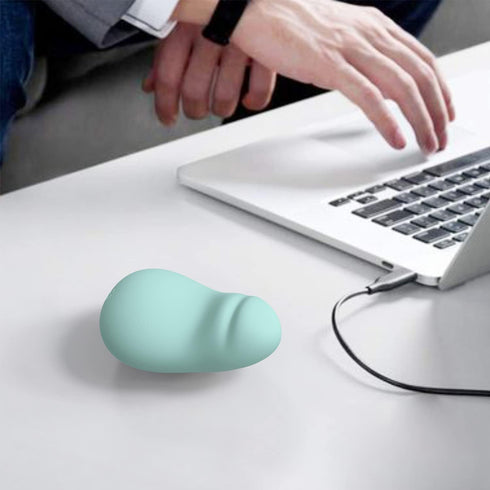 Jofeis Multifunctional Ultra Soft Squeeze Personal Electric Massager with Vibrating Physic Therapy Massage Ball, Finger