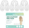 Welnove Arch Support Inserts - Self Adhesive Gel Arch Supports for Flat Feet & Foot Pain Relief, Reusable