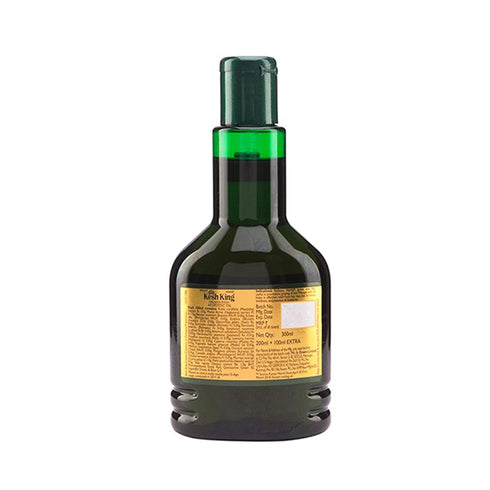 Ayurvedic Hair Oil with Bhringraj & Amla, 10.14 Fl Oz/300ml, Enhances Hair Growth and Reduces Hairfall