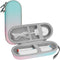 PISIWER Toothbrush Travel Case For Electric Toothbrush, Hard Protective Storage Bags(Milk Grey)