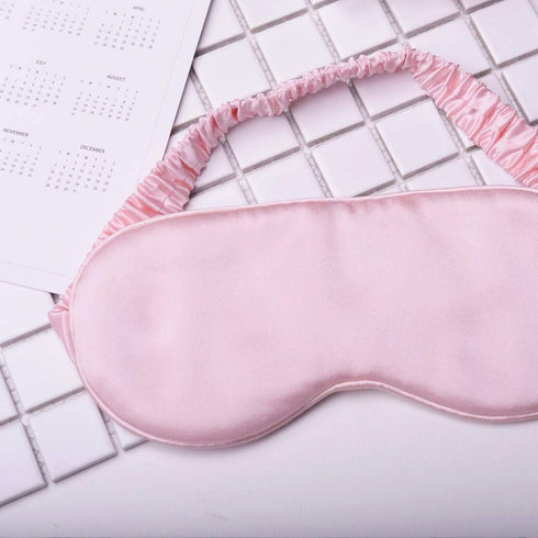 Silk Sleep Mask, Light Blocking Luxury 100% Mulberry Silk Eye Mask with Travel Bag Gift Package