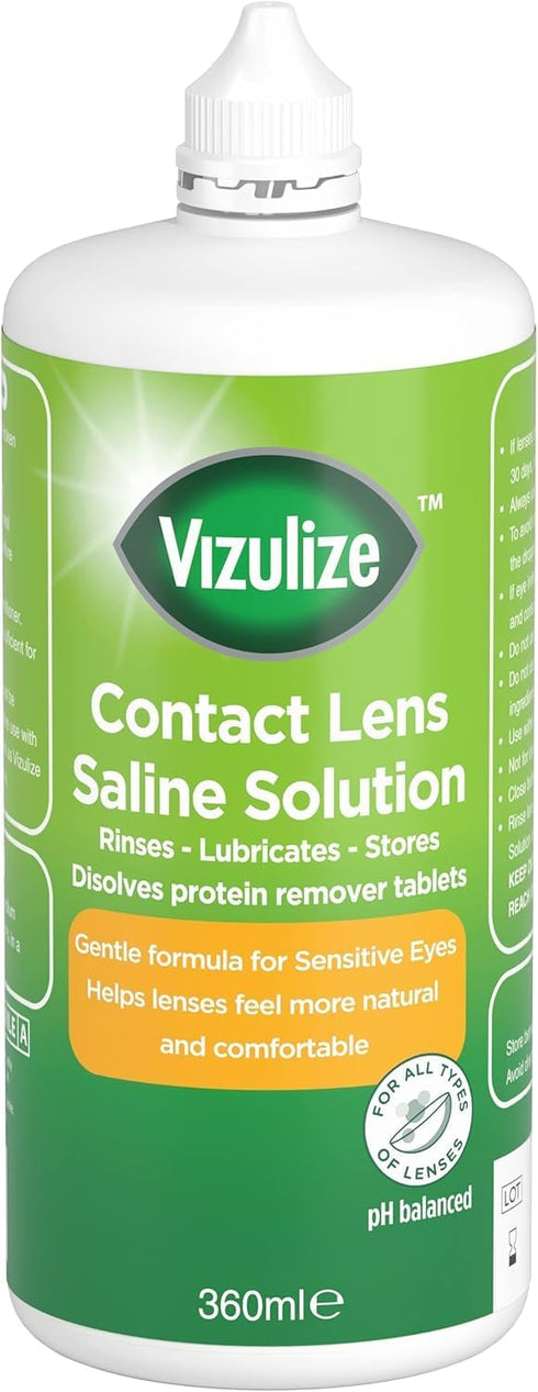 Vizulize 360ml Saline Solution