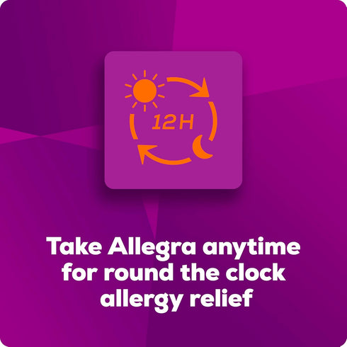 Allegra Children's 12-Hour Allergy Relief Liquid, 30 mg Fexofenadine HCI, Berry Flavor, 4 oz