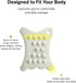 RETURNITY Ceramic Gua Sha Facial Tool for Lymphatic Drainage, Face Massager for Sculpting and De Puffing, Jawline