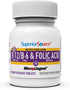 Superior Source No Shot Vitamin B12 Methylcobalamin (1000 mcg), 60 Ct - Quick Dissolve MicroLingual Tablets for Energy
