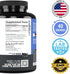 Crazy Muscle BCAA Pills, 2:1:1 Ratio of Branched Chain Amino Acids, 1000mg per Pill, 120 Tablets
