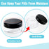 Wanmu 12Pcs Small Pill Box, Portable Travel Mini Pill Organizer Box Daily Medicine Case Holder for Pocket Purse