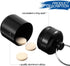 4 Pieces Keychain Pill Holder, Waterproof Aluminum Pill Case Box with Keychain for Travel, Multicolor