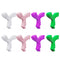 Chewies for Invisalign Aligner, DLENP 8 PCS Y-Shaped Chewies for Aligner Trays, 2 Pcs Unflavored, Strawberry, Mint,