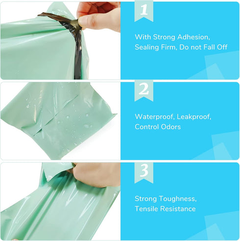 Feminine Sanitary Napkin Disposal Bags, 100Pcs Personal Disposal Bags for Hygiene, Self-Adhesive and Leakproof
