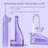TOVENDOR Electric Water Flosser, Cordless Dental Oral Irrigator, 3 Modes, 3 Tips, 300ML, Waterproof