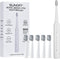 Sonic Electric Toothbrush Set for Adults, 5 Modes Rechargeable Toothbrush with 5