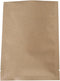 QQ Studio Open Top Kraft Mylar Heat Sealable Bags, 100 Bags, Brown Open Top, 2.4" x 3.4" (6cm x 8.8cm)