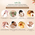 SoulGenie HealthAndYoga NatureSooth Wooden Massage Roller Wood Therapy Massage Tools Handheld Calf and Leg Massager