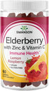 Swanson Elderberry Gummies with Zinc & Vitamin C - Immune Support Supplement