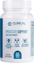 Clinical Effects Prostate Health Supplement, Men's Wellness Formula with Vitamin E & Pumpkin Seed (60 Capsules)