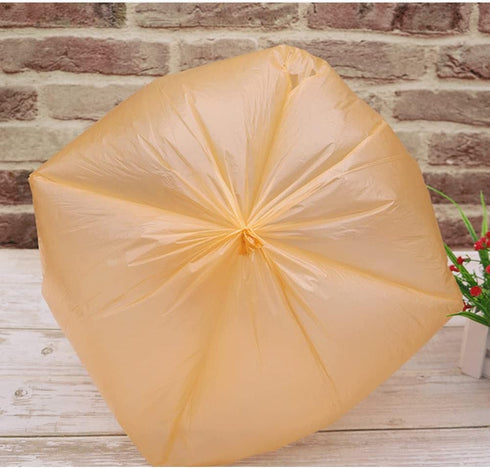 Ocasor 100 Counts 17.7 inch 19.7 inch(45 50 cm) Small Trash Bags Strong Thicken Biodegradable Garbage Bag Wastebasket