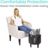 Xtra-Comfort Heel Protector Cushion (Pair) - Foot Boot for Swollen Feet, Sore Ankles, Pressure Ulcers, Sleeping