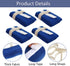 XGOPTS 4Pcs Patient Medical Restraints Adjustable Bed Restraints for Elderly Seniors Dementia Patients Safety Hospital