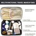 FITINI Travel Sunflower Makeup Bag, Large Capacity Waterproof Toiletry Organizer Bag for Women