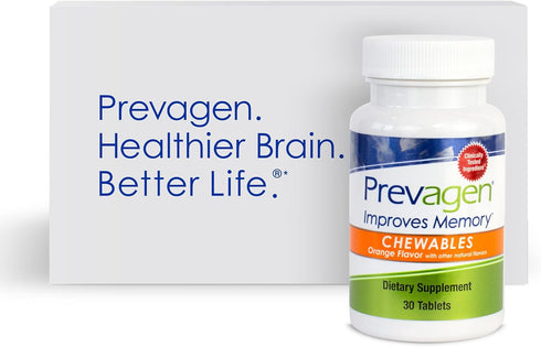 Prevagen Improves Memory - Regular Strength 10mg, 30 Chewables with Apoaequorin & Vitamin D
