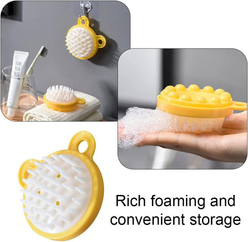 Scalp Massager Shampoo Brush Hair Scalp Brush Head Massager for Hair Care Head Relaxation and Hair Growth