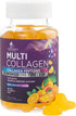 Collagen Gummies for Women with Vitamin C, Zinc & Biotin - Hydrolyzed Protein Type 1 & 3 Multi Collagen Peptides