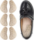 Dr. Foot's Corrective Shoe Inserts - Supination & Over-Pronation Medial & Lateral Heel Wedge Insoles, 3 Pairs Beige
