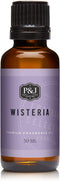 P&J Trading Wisteria Oil 30ml - Fragrance Oil for Candle Making, Soap Making Supplies, Diffuser Scents