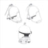 Roya Medical Pack 2 Replacement Dreamwear Frame Compatible with DreamWear Pillow, Nasal and Full by , of (Medium)