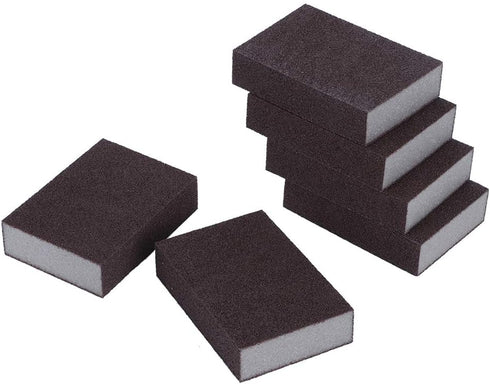 Carborundum Sponge, 6Pcs Emery Sponge Brush, Kitchen Cleaning Sponge, Stainless Steel Cleaning Tool