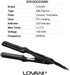 LOVANI Mini Flat Iron, Tourmaline Ceramic Small Hair Straightener, Dual Voltage Travel Hair Iron with Insulated Bag