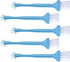 XUZHID BrushPack 5 Cleaning of Small Keyboard Brush Portable Design for Efficient Removal and Easy Maintenance