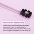 Lindo EcoCare Polishing Toothbrush - Charcoal Infused Bristles & Biodegradable Handle, Pack of 4