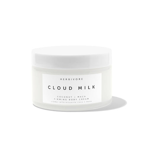 HERBIVORE Cloud Milk Coconut + Maca Moisturizing Body Cream, 6.6 oz, Fast-Absorbing + Firming