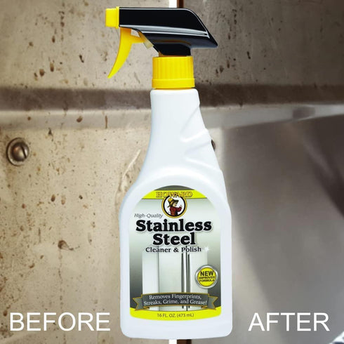 Howard Products Stainless Steel Cleaner & Polisher for Appliances