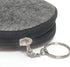 INVODA Portable Pill Box Storage Bag Soft Felt Zipper Pouch to Protect Medicine Cases from Breakage & Scattering Light