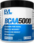Evlution EVL BCAAs Amino Acids Powder - Unflavored Powder for Post Workout Recovery Drink and Stim Free Pre Workout